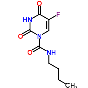 1-Butylcarbamoyl-5-fluorouracil Structure,64098-82-4Structure