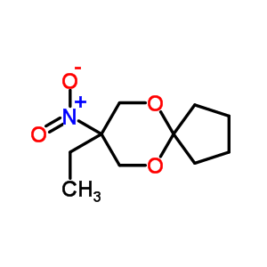 6,10-Dioxaspiro[4.5]decane,8-ethyl-8-nitro- Structure,6413-68-9Structure