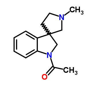 1-Acetyl-1-methylspiro[indoline-3,3-pyrrolidine] Structure,64158-05-0Structure