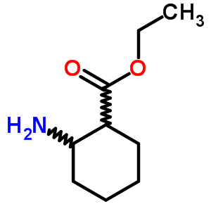 2-氨基環(huán)己烷羧酸乙酯結(jié)構(gòu)式_64162-07-8結(jié)構(gòu)式