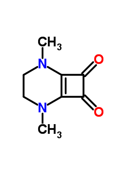 1,4-Dimethyl-1,2,3,4,5,6-hexahydrocyclobuta[b]pyrazine-5,6-dione Structure,64186-72-7Structure