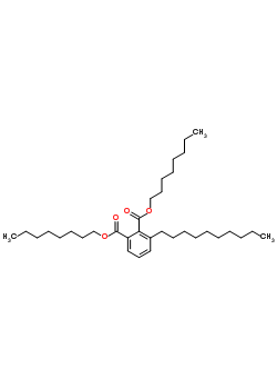 Decyl-1,2-benzenedicarboxylicacid dioctyl ester Structure,64201-61-2Structure