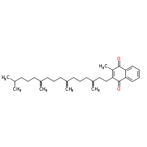 β,γ-dihydro vitamin k1 Structure,64236-23-3Structure