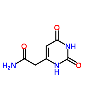 4-Pyrimidineacetamide,1,2,3,6-tetrahydro-2,6-dioxo- Structure,6426-90-0Structure