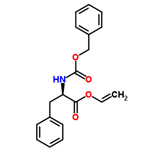 N-(benzyloxycarbonyl)-d-phenylalanine vinyl ester Structure,64286-80-2Structure