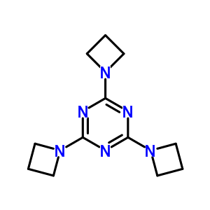 1,3,5-Triazine,2,4,6-tris(1-azetidinyl)- Structure,64295-04-1Structure