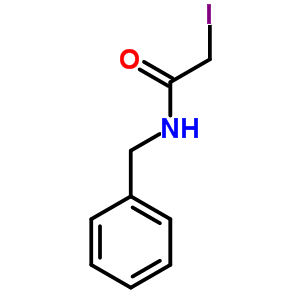 Acetamide,2-iodo-n-(phenylmethyl)- Structure,64297-96-7Structure