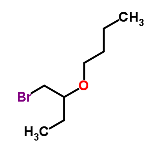 1-(Bromomethyl)propyl butyl ether Structure,64343-07-3Structure