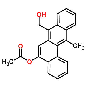 5-(Acetyloxy)-12-methylbenz(a)anthracene-7-methanol Structure,64365-35-1Structure