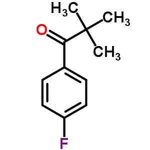 1-Propanone,2,2-dimethyl-1-(4-fluorophenyl)- Structure,64436-59-5Structure