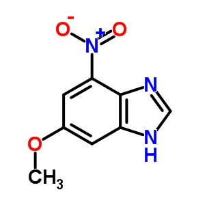 1H-benzimidazole,6-methoxy-4-nitro-(9ci) Structure,64457-68-7Structure