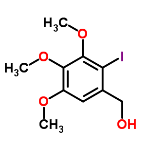 Benzenemethanol, 2-iodo-3,4,5-trimethoxy- Structure,64490-45-5Structure