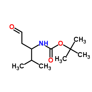 Boc-nh-4-methyl-pentanal Structure,644991-42-4Structure