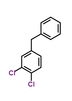 4-Benzyl-1,2-dichlorobenzene Structure,64543-53-9Structure