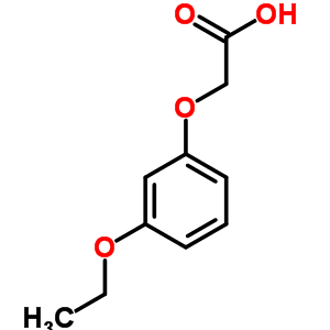 Aceticacid, 2-(3-ethoxyphenoxy)- Structure,6459-12-7Structure