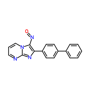 2-[1,1-聯(lián)苯]-4-基-3-亞硝基-咪唑并[1,2-a]嘧啶結構式_64656-08-2結構式