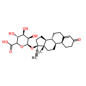 Norethindrone beta-D-Glucuronide Structure,64701-11-7Structure