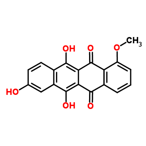 7,8-Dehydro-9,10-desacetyldoxorubicinone Structure,64845-67-6Structure