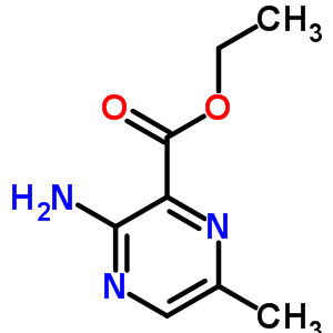 2-Pyrazinecarboxylicacid, 3-amino-6-methyl-, ethyl ester Structure,64882-36-6Structure