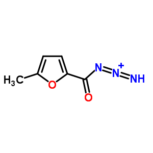 2-Furancarbonylazide, 5-methyl- Structure,64968-30-5Structure