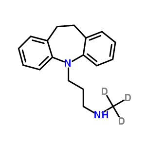 10,11-Dihydro-n-(methyl-d3)-5h-dibenz[b,f]azepine-5-propanamine Structure,65100-49-4Structure