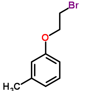 1-(2-Bromoethoxy)-3-methylbenzene Structure,6512-13-6Structure