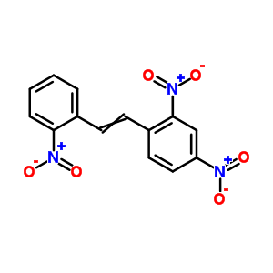 Benzene,2,4-dinitro-1-[2-(2-nitrophenyl)ethenyl]- Structure,65200-01-3Structure