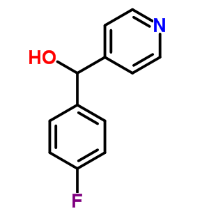 1,1-(4-Fluorophenyl)-(pyridin-4-yl)methanol Structure,65214-62-2Structure