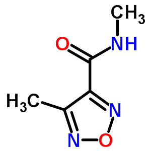 (9ci)-n,4-二甲基-1,2,5-噁二唑-3-羧酰胺結(jié)構(gòu)式_65225-84-5結(jié)構(gòu)式