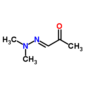 Propanal, 2-oxo-, 1-(dimethylhydrazone) (9ci) Structure,65295-97-8Structure