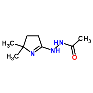 N-(5,5-dimethyl-3,4-dihydropyrrol-2-yl)acetohydrazide Structure,65320-67-4Structure