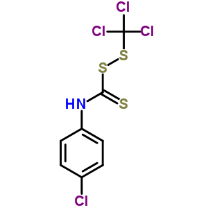 N-(4-chlorophenyl)-1-(trichloromethyldisulfanyl)methanethioamide Structure,65331-38-6Structure