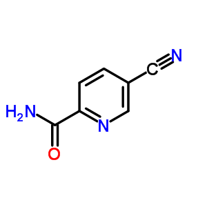 5-Cyano-2-pyridinecarboxamide Structure,65346-04-5Structure