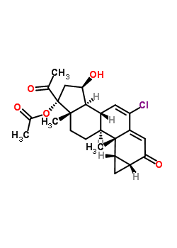 17-Hydroxycyproterone acetate Structure,65423-26-9Structure