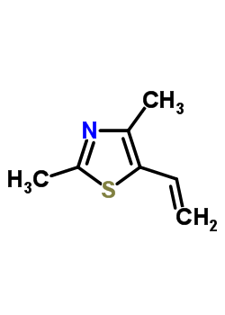 Thiazole, 5-ethenyl-2,4-dimethyl- Structure,65505-18-2Structure