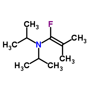 1-氟-2-甲基-N,N-雙(1-甲基乙基)-1-丙烯-1-胺結(jié)構式_65785-54-8結(jié)構式