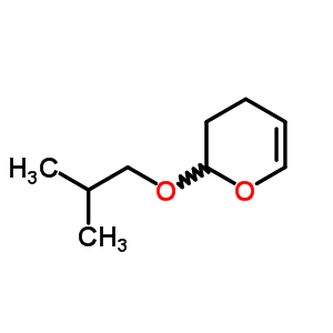 2H-pyran,3,4-dihydro-2-(2-methylpropoxy)- Structure,6581-67-5Structure