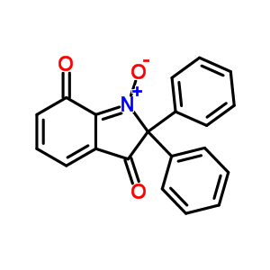 1-氧化物-2,2-二苯基-吲哚-3,7-二酮結(jié)構(gòu)式_65817-75-6結(jié)構(gòu)式