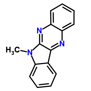 6-Methyl-6h-indolo(2,3-b)quinoxaline Structure,65880-39-9Structure