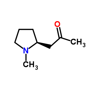 2-Propanone, 1-(1-methyl-2-pyrrolidinyl)-, (s)-(9ci) Structure,65941-22-2Structure