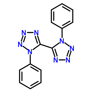 1-Phenyl-5-(1-phenyltetrazol-5-yl)tetrazole Structure,66012-75-7Structure