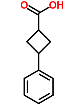 3-Phenyl-cyclobutanecarboxylic acid Structure,66016-28-2Structure