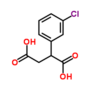 2-(3-Chloro-phenyl)-succinic acid Structure,66041-28-9Structure