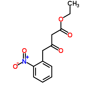 4-(2-硝基苯基)乙酰乙酸乙酯結(jié)構(gòu)式_66073-33-4結(jié)構(gòu)式