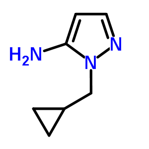 1-(Cyclopropylmethyl)-1h-pyrazol-5-amine Structure,660853-62-3Structure