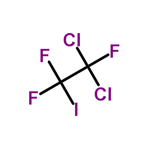 1,1-Dichloro-2-iodo-1,2,2-trifluoroethane Structure,661-66-5Structure