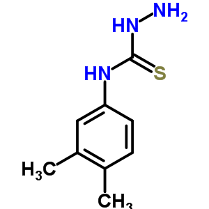 N-(3,4-dimethylphenyl)hydrazinecarbothioamide Structure,6610-33-9Structure