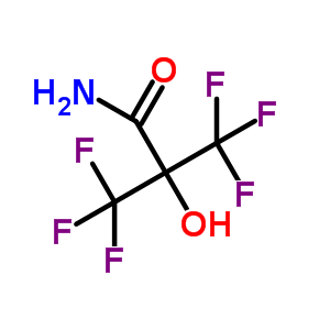 Propanamide,3,3,3-trifluoro-2-hydroxy-2-(trifluoromethyl)- Structure,662-21-5Structure