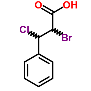 Benzenepropanoic acid, a-bromo-b-chloro-Structure,6622-79-3Structure Benzenepropanoic acid, a-bromo-b-chloro- Structure,6622-79-3Structure