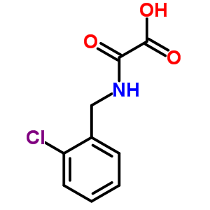 (2-Chlorophenyl)methylcarbamoylformic acid Structure,6623-34-3Structure